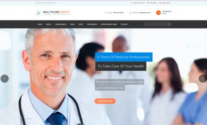 Healtcare Agency 2.4.4 GPL Theme