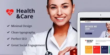 Health Care Life Coach Medical Doctor WordPress Theme 1.8.2 GPL Theme