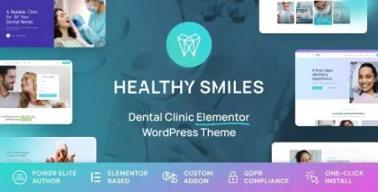 Healthy Smiles 1.1.4 GPL Theme