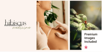 Hibiscus Alternative Medicine and Organic Shop Theme 1.2 GPL Theme