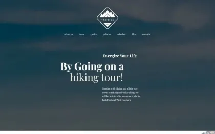 Hiking Camping Tours WordPress Theme 1.0.0 GPL Theme