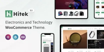 Hitek Electronics WooCommerce Theme 1.5.1 GPL Theme