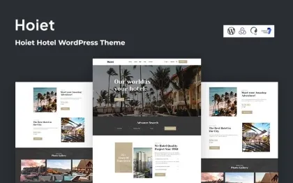 Hoiet Hotel WordPress Theme 1.0.0 GPL Theme