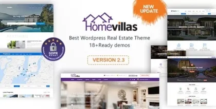 Home Villas | Real Estate WordPress Theme 2.5 GPL Theme