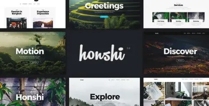 Honshi 2.6.0 GPL Theme
