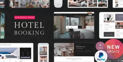 Hotel Booking 1.9 GPL Theme