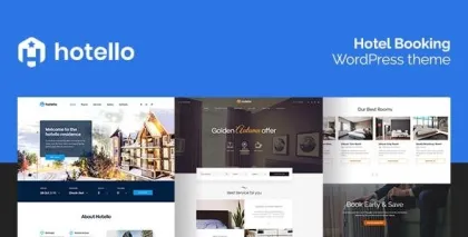 Hotel WP Theme 1.3.6 GPL Theme