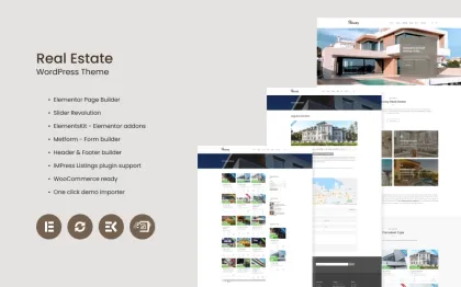 Housy Real Estate WordPress Theme 1.1.2 GPL Theme
