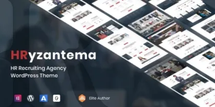 Hryzantema Human Resources Recruiting WordPress 1.1.1 GPL Theme
