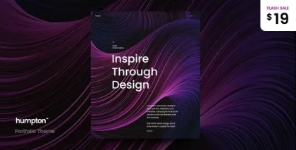 Humpton Creative Portfolio Theme 1.8 GPL Theme