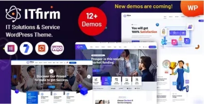 ITfirm IT Solutions Services 1.3.9 GPL Theme