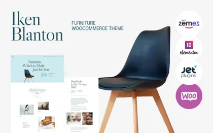 Iken Blanton Furniture And Interior Design WordPress Theme 1.0.1 GPL Theme