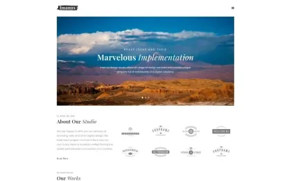 Imanus Design Multipurpose Minimal WordPress Elementor Theme WordPress Theme 1.0.0 GPL Theme