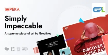 Impeka Creative Multi-Purpose WordPress Theme 2.0.3 GPL Theme