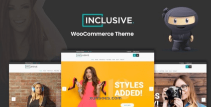 Inclusive Fashion Shop WordPress Theme 2.1 GPL Theme