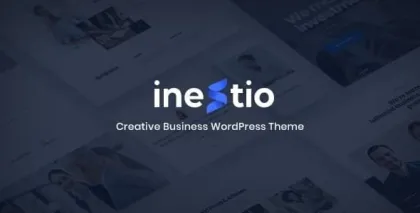 Inestio Business Creative WordPress Theme 2.0 GPL Theme