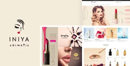 Iniya Beauty Store, Cosmetic Theme 2.5 GPL Theme