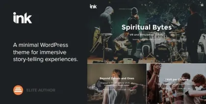 Ink — A WordPress Blogging theme to tell Stories 2.3.4 GPL Theme