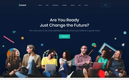 Innovi Startup Creative Digital Agency WordPress Theme 1.0.0 GPL Theme