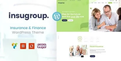 Insugroup | A Clean Insurance Finance WordPress Theme 2.0.0 GPL Theme