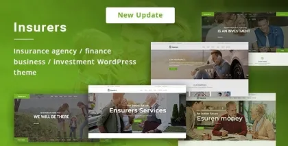 Insurers Insurance Agency WordPress Theme 3.1.1 GPL Theme