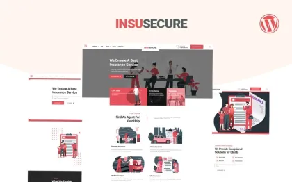 Insusecure Multipurpose insurance WordPress Theme 1.0.0 GPL Theme