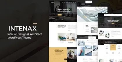 Intenax Architecture WordPress Theme 1.7 GPL Theme