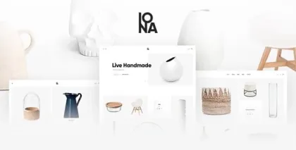 Iona Handmade Crafts Shop WordPress Theme 1.0.2 GPL Theme
