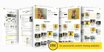 Itaka Content Sharing WordPress Theme 1.7 GPL Theme