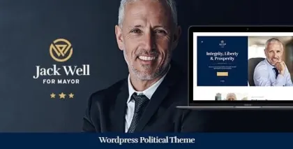 Jack Well | Elections Campaign Political 1.0.8 GPL Theme