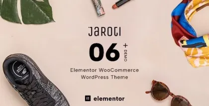 Jaroti Elementor Accessories WooCommerce Theme 1.0.3 GPL Theme
