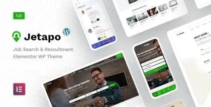 Jetapo | Jobboard WordPress Theme 1.3.3 GPL Theme