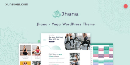 Jhana Yoga WordPress Theme 1.1.7 GPL Theme