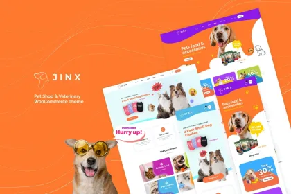 Jinx Pet Shop Veterinary WooCommerce Theme 1.0.3 GPL Theme