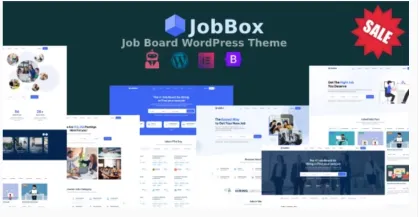 JobBox Job Board Recruitment Agency WordPress Theme 1.2.9 GPL Theme