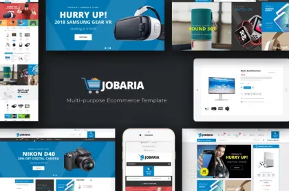 Jobaria Technology WordPress Theme 1.0.7 GPL Theme