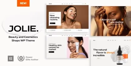 Jolie Beauty Cosmetics Shop 4.1 GPL Theme