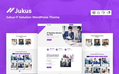 Jukus IT Solution WordPress Theme 1.0.0 GPL Theme