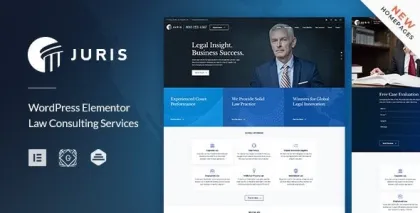 Juris Law, Lawyer and Attorney 1.4.2 GPL Theme