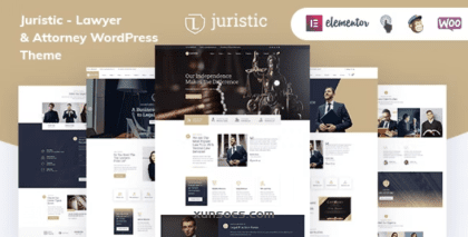 Juristic Lawyer Attorney WordPress Theme 1.0.6 GPL Theme