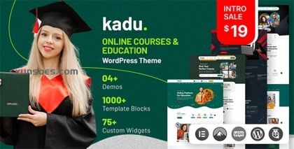Kadu Education WordPress Theme 1.2 GPL Theme