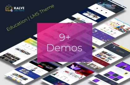 Kalvi Education | LMS WordPress Theme 3.5 GPL Theme