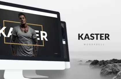 Kaster — Creative, Blog, Portfolio WordPress Theme 1.0.2 GPL Theme