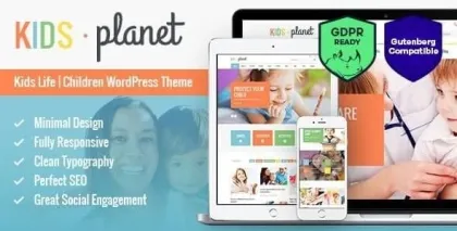Kids Planet 2.2.9 GPL Theme