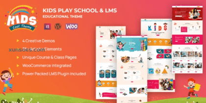 Kids cool Children, School Theme 1.9 GPL Theme