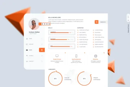 Kijat CV Resume WordPress Theme 1.1 GPL Theme