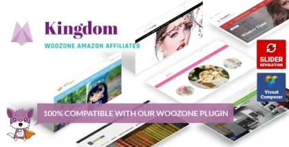 Kingdom WooCommerce Amazon Affiliates Theme 3.9.2 GPL Theme