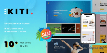 Kiti – Kitchen WooCommerce WordPress Theme 1.0.6 GPL Theme