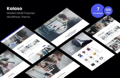 Kolaso Modern Multi-Purpose WordPress Theme 1.4.0 GPL Theme