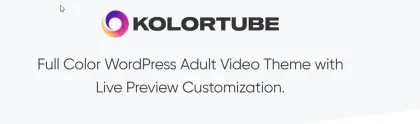 KolorTube [WP-Script] 1.2.5 GPL Theme